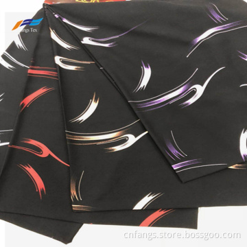 210GSM wol perzik spandex polyester bedrukte abayastof